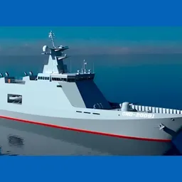 Render de una de las patrullas oceánicas Render de una de las patrullas oceánicas