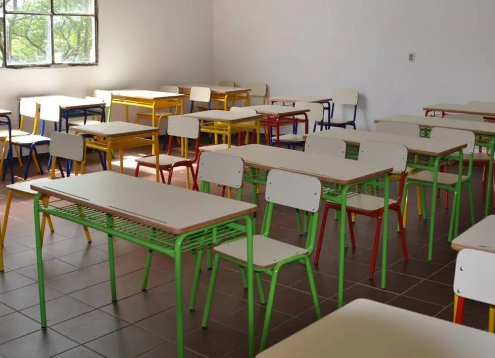 Un salón del Liceo 37 de Maroñas. Archivo