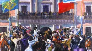 Jura de la constitución, un óleo de Pedro Blanes Viale