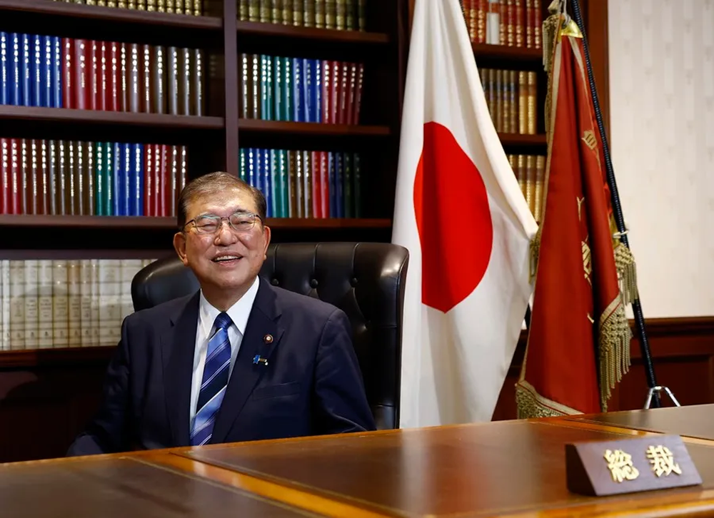 El primer ministro de Japón, Shigeru Ishiba.