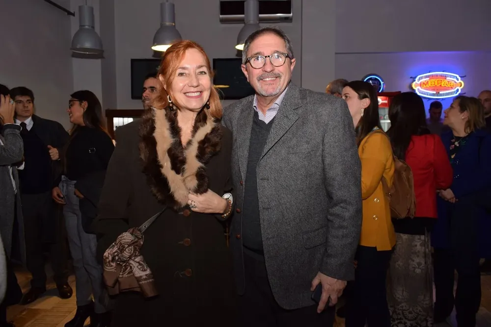 Sabina Ricigani y Eduardo Fernández