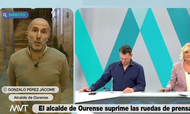 Comprados, vendidos y sicarios: fuerte cruce a los gritos entre el alcalde de Ourense y Cristina Pardo