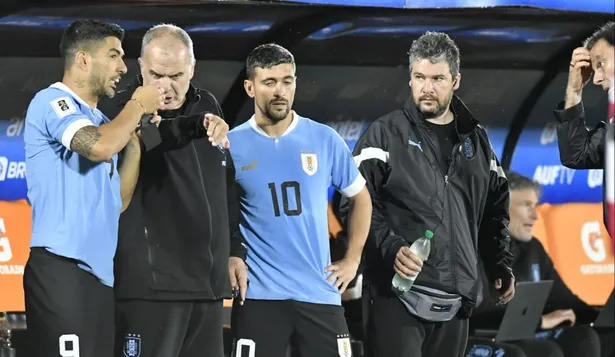 Bielsa, Suárez y De Arrascaeta