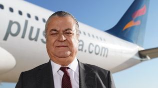 Julio Martínez, dueño de la aerolínea Plus Ultra.&nbsp;