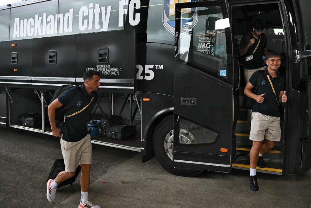 Sebastián Ciganda con Auckland City en el Mundial de Clubes Sebastián Ciganda con Auckland City en el Mundial de Clubes