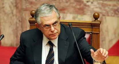 Lukás Papademus, primer ministro de Grecia