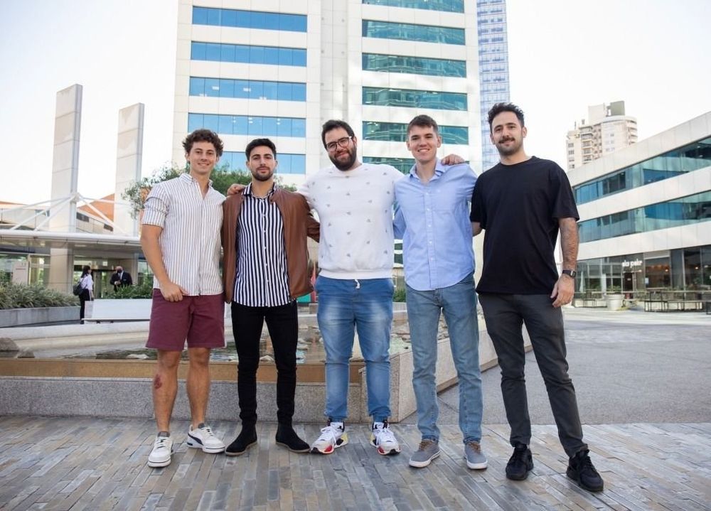 Tomas De Angelis, Santiago Rosenblatt, Diego Levinsky, Facundo López y Agustín Isasa