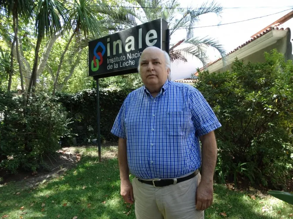 Alberto OBrien, representante del sector del queso artesanal en el Inale.