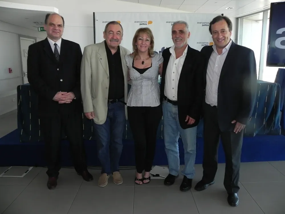 Andrés Tolosa, Henry Engler, Carolina Cosse, Asdrúbal López y Pablo Barletta