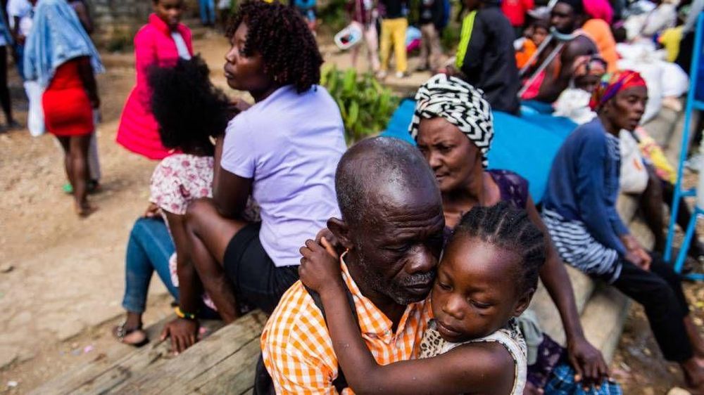 "En este momento hay niños que literalmente nacen a una vida de hambre en Haití y luego son criados en este ambiente profundamente inseguro".