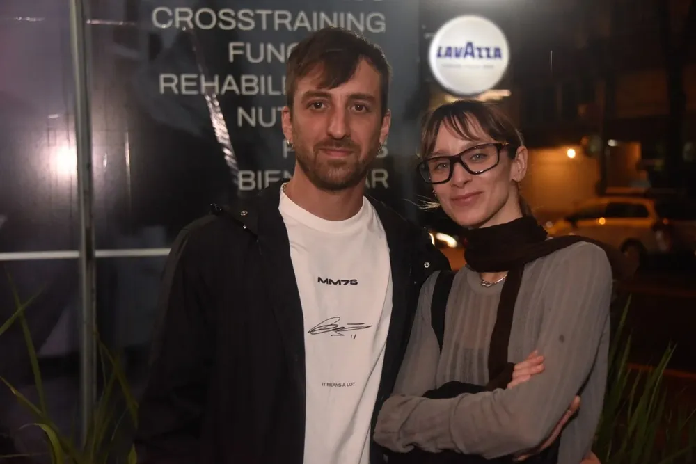 Marcelo Uriarte y Agustina Urioste