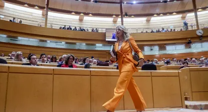 La vicepresidenta segunda del Gobierno, Yolanda Díaz.