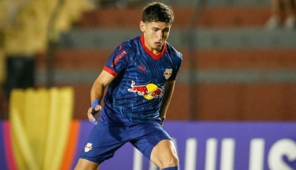 Ignacio Sosa debutó con Red Bull Bragantino de Brasil como visitante y con victoria