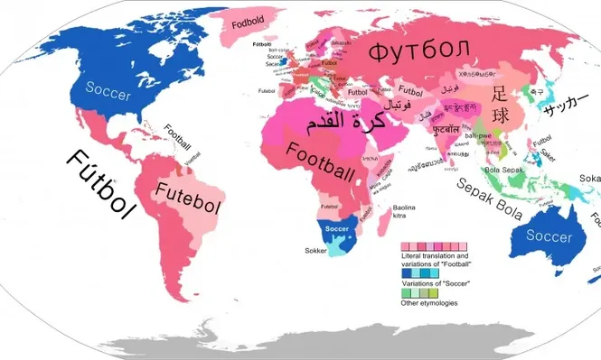 Soccer, football, calcio, pero siempre fútbol