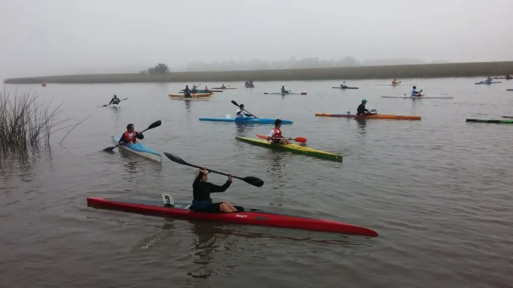 Canotaje en Santiago Vázquez