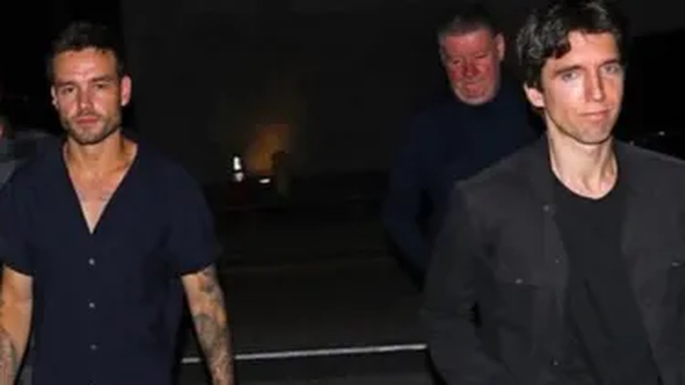 Liam Payne y Rogelio Nores