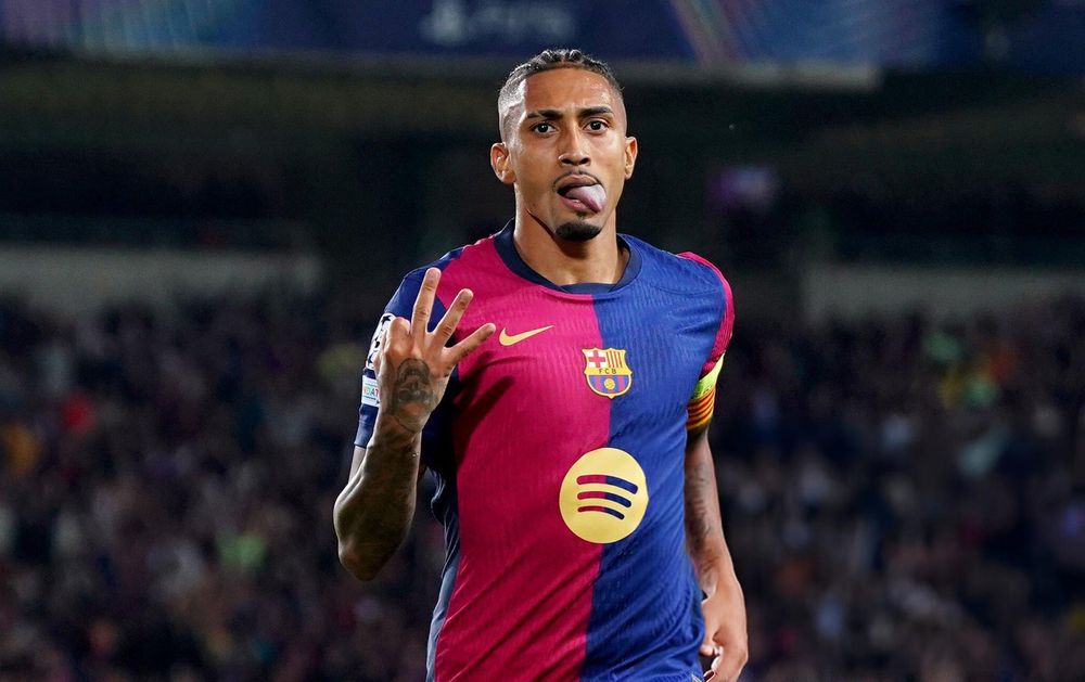 Raphinha, el goleador del Barça.