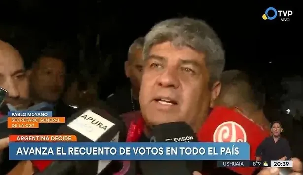 Pablo Moyano se mostró optimista con los resultados para Unión por la Patria