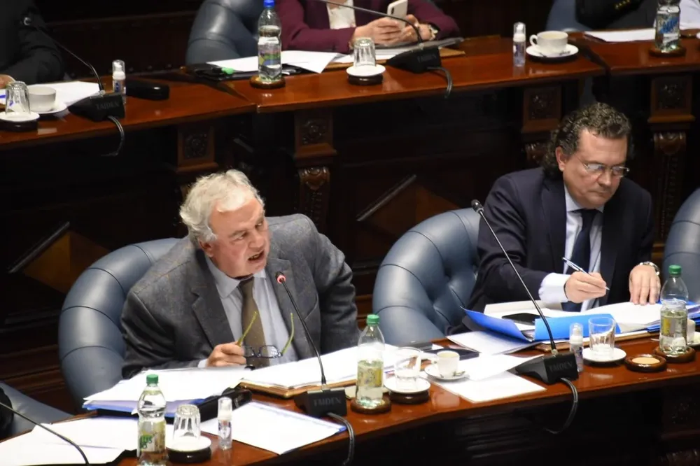 Archivo. Heber durante una convocatoria en régimen de comisión general