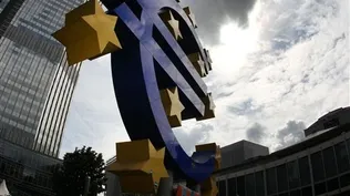 Euro recibe golpe de la dañada económica europea