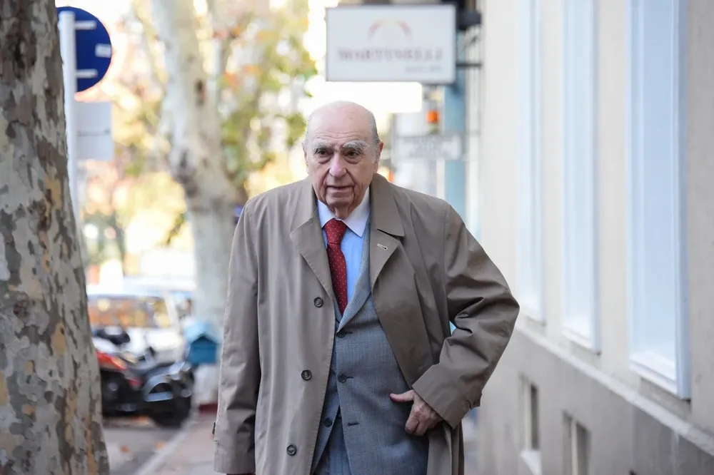 El dos veces presidente de la República, Julio María Sanguinetti