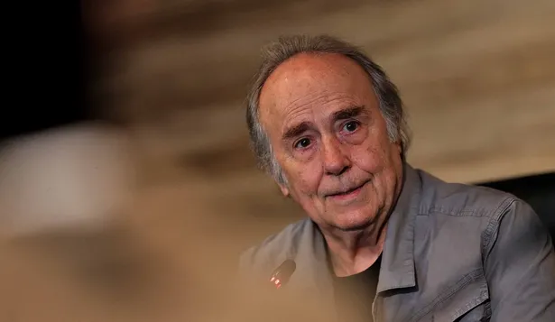 El cantante Joan Manuel Serrat, en Harvard.