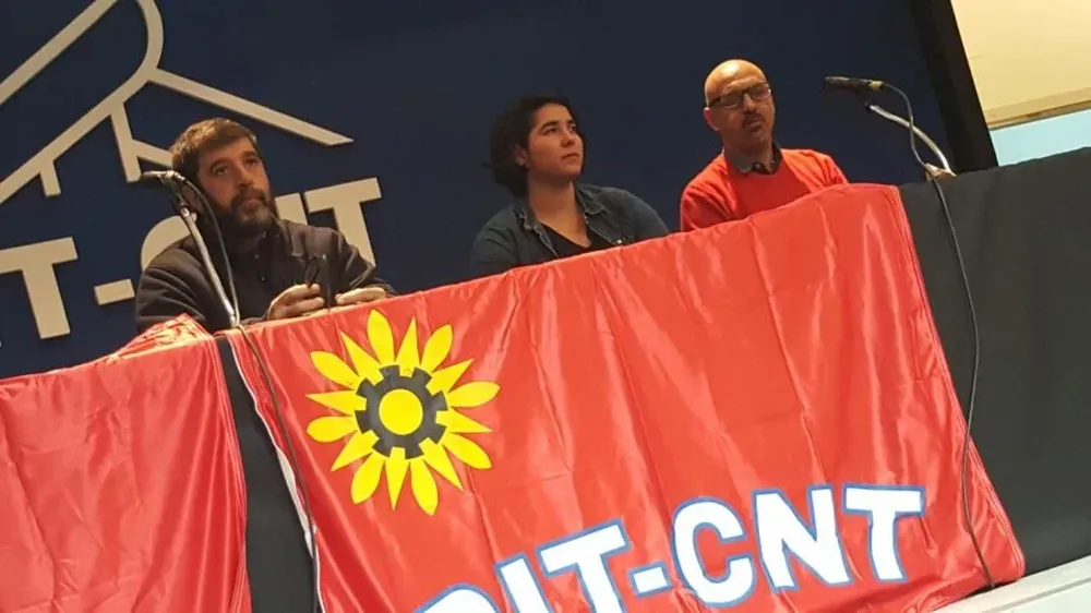 Fernando Pereira, Tamara García y Marcelo Abdala