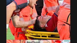 Alan Matturro sufrió una dura lesión