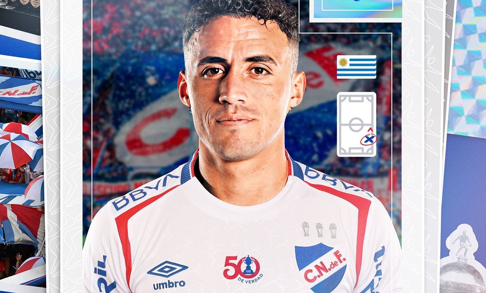 La presentación de Juan de Dios Pintado como nuevo jugador de Nacional