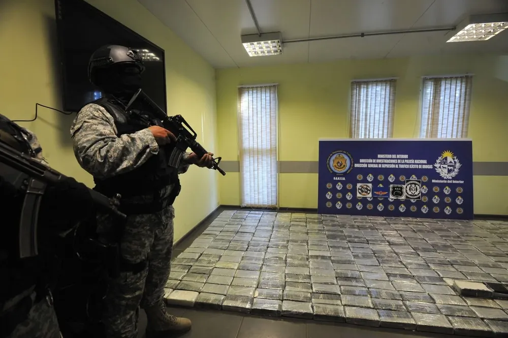 Incautaron más de 550 kilos de droga