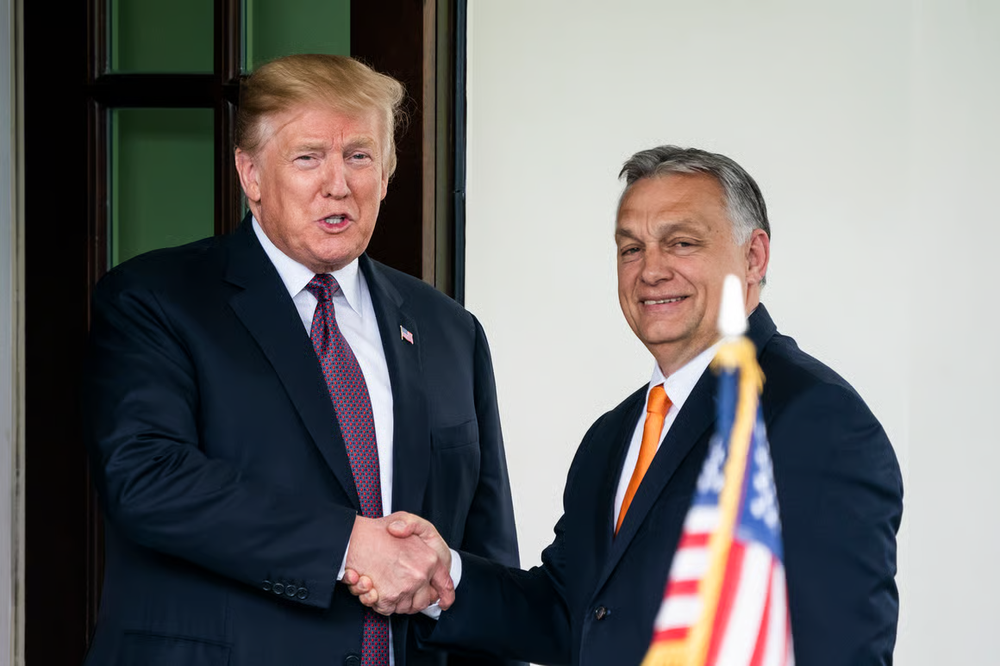 Donald Trump y Víktor Orbán en un encuentro anterior en la Casa Blanca