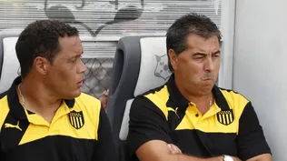 Darío Rodríguez y Jorge Da Silva en día de estreno