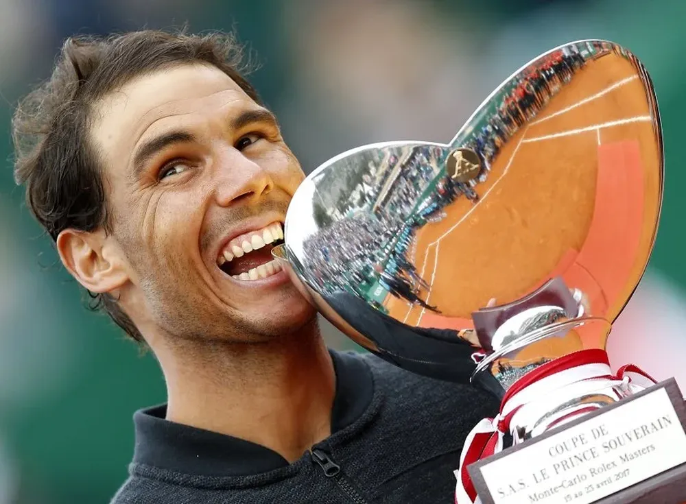 Rafael Nadal celebró en Monte Carlo un título que no fue uno más