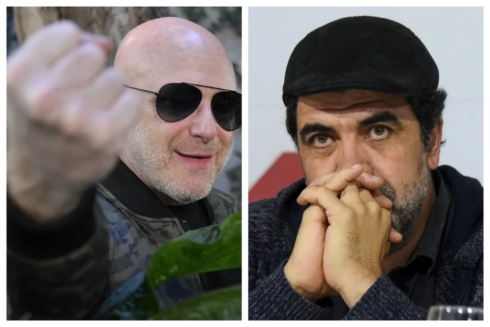 Orlando Petinatti y Óscar Andrade