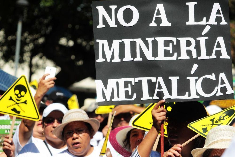 La minería metálica está prohibida en El Salvador desde 2017.