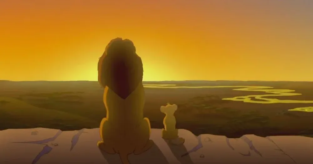 Escena de El rey león