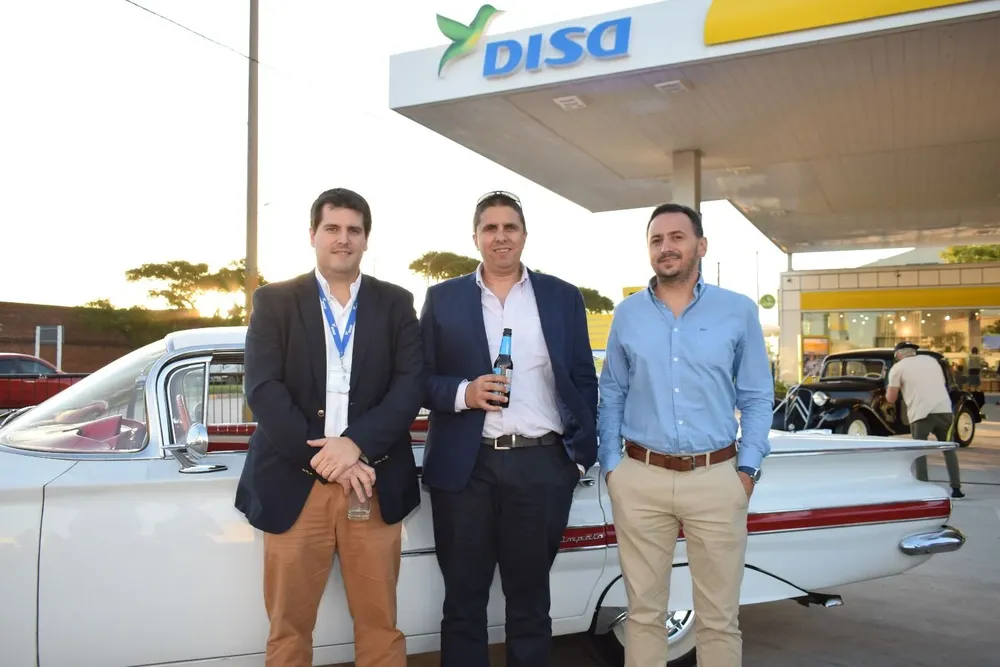Santiago Batista, Martin Bertola y Martin Varela