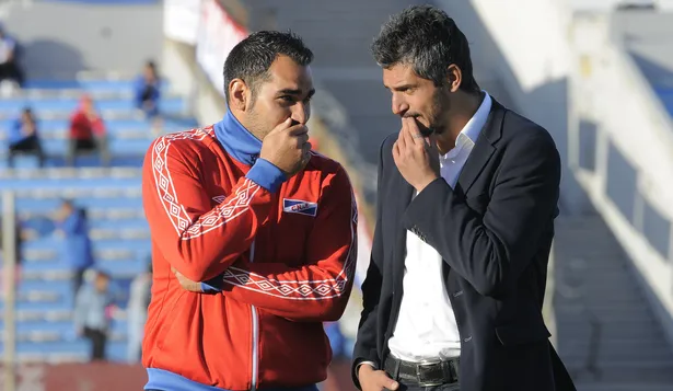 Christian Berman y Gustavo Munúa