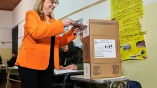 Votó Alicia Kirchner