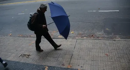 Clima lluvioso en Uruguay