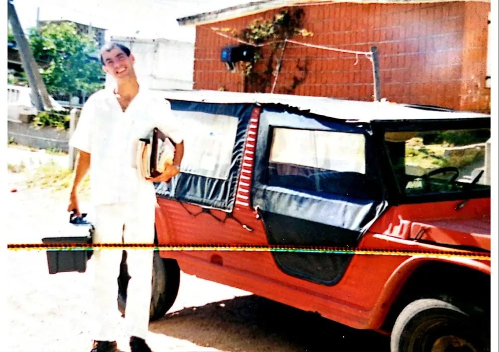 La Citroen Mehari en la que el médico acudió a la chacra