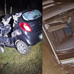 Dos muertos y cuatro heridos tras choque frontal entre un ómnibus y un auto en Durazno