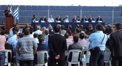 Inauguran la primera planta fotovoltaica