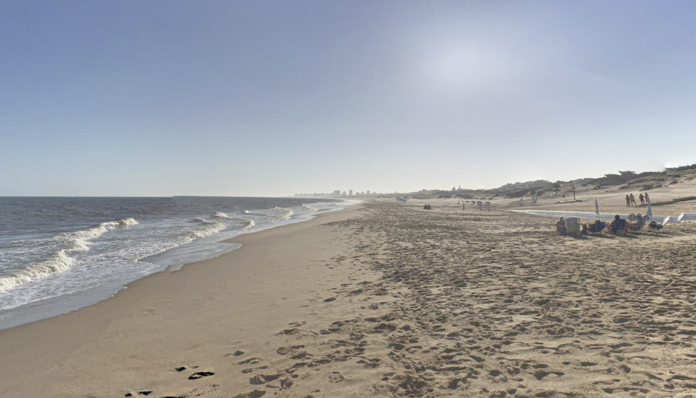 Parada 30 de la playa Brava de Punta del Este