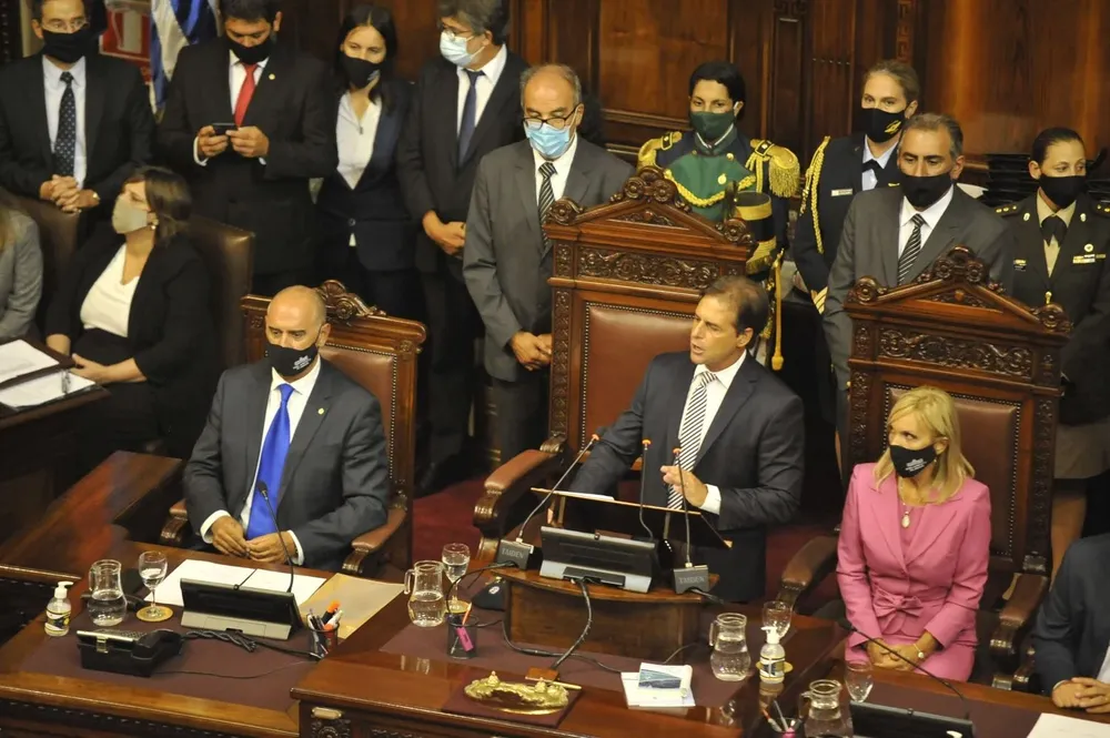 El presidente concurrió a la Asamblea General el pasado 2 de marzo.