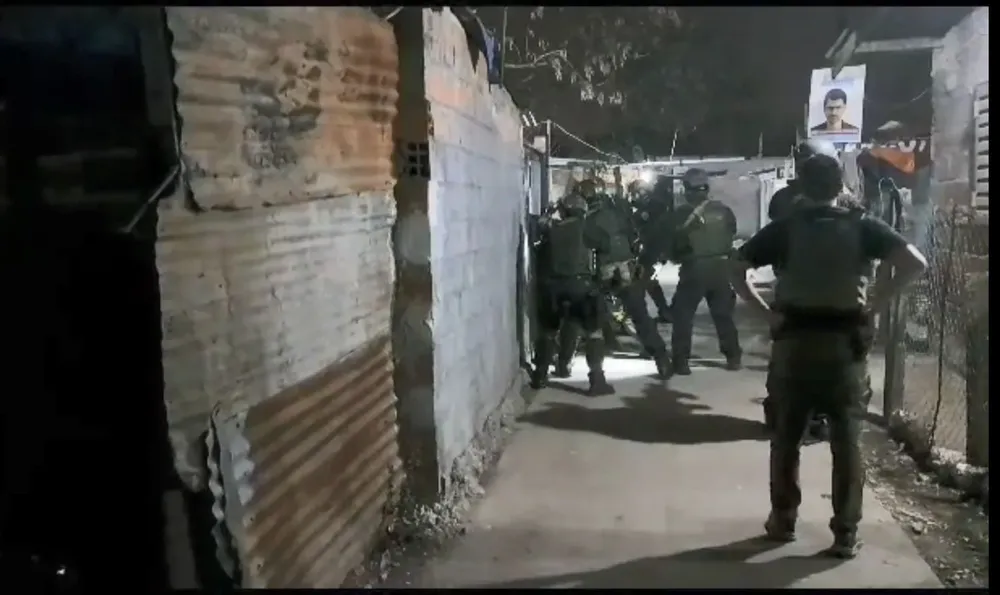 Captura video Policía Federal Argentina