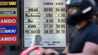 Dólar aumentó 1%, la mayor suba diaria en seis meses y al público rozó los $ 35