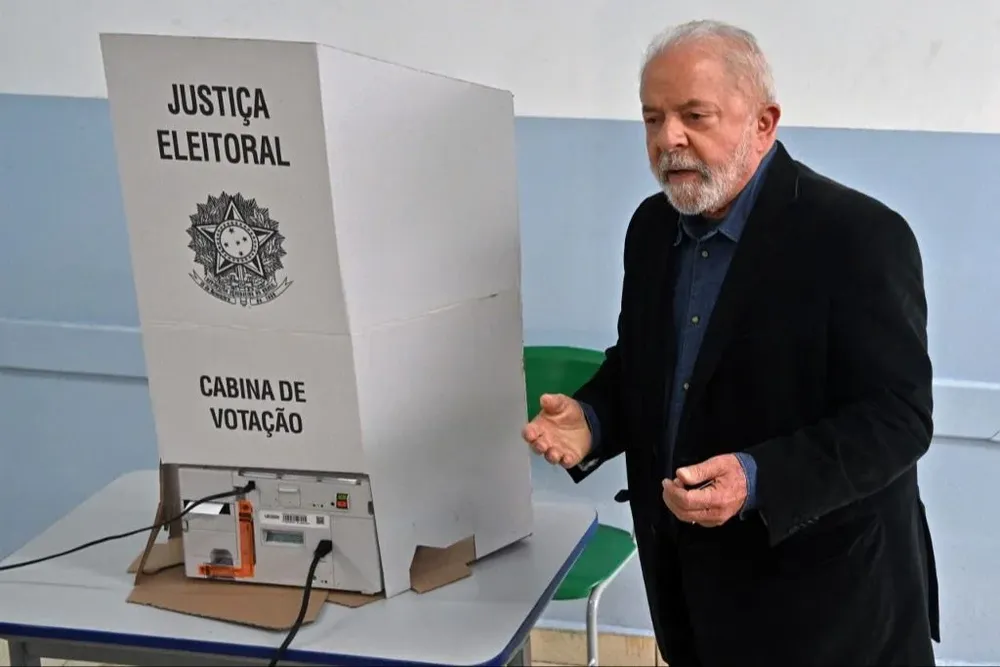 Lula en la primera vuelta de las elecciones de 2022