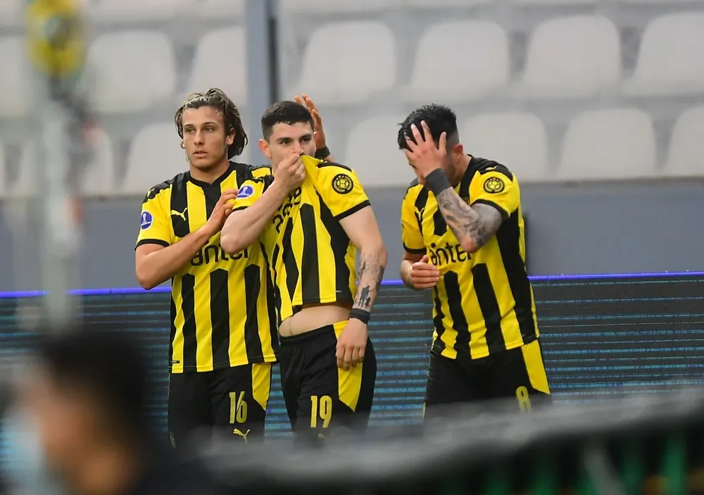 El Canario Álvarez fue votado como el mejor jugador de la semana en la Copa Sudamericana