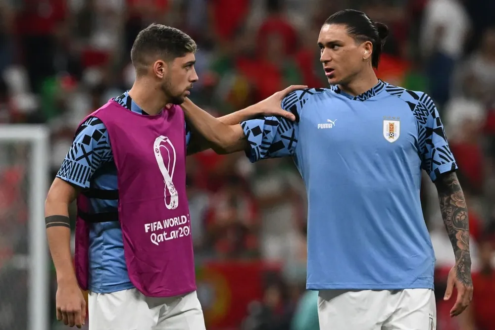 Federico Valverde y Darwin Núñez